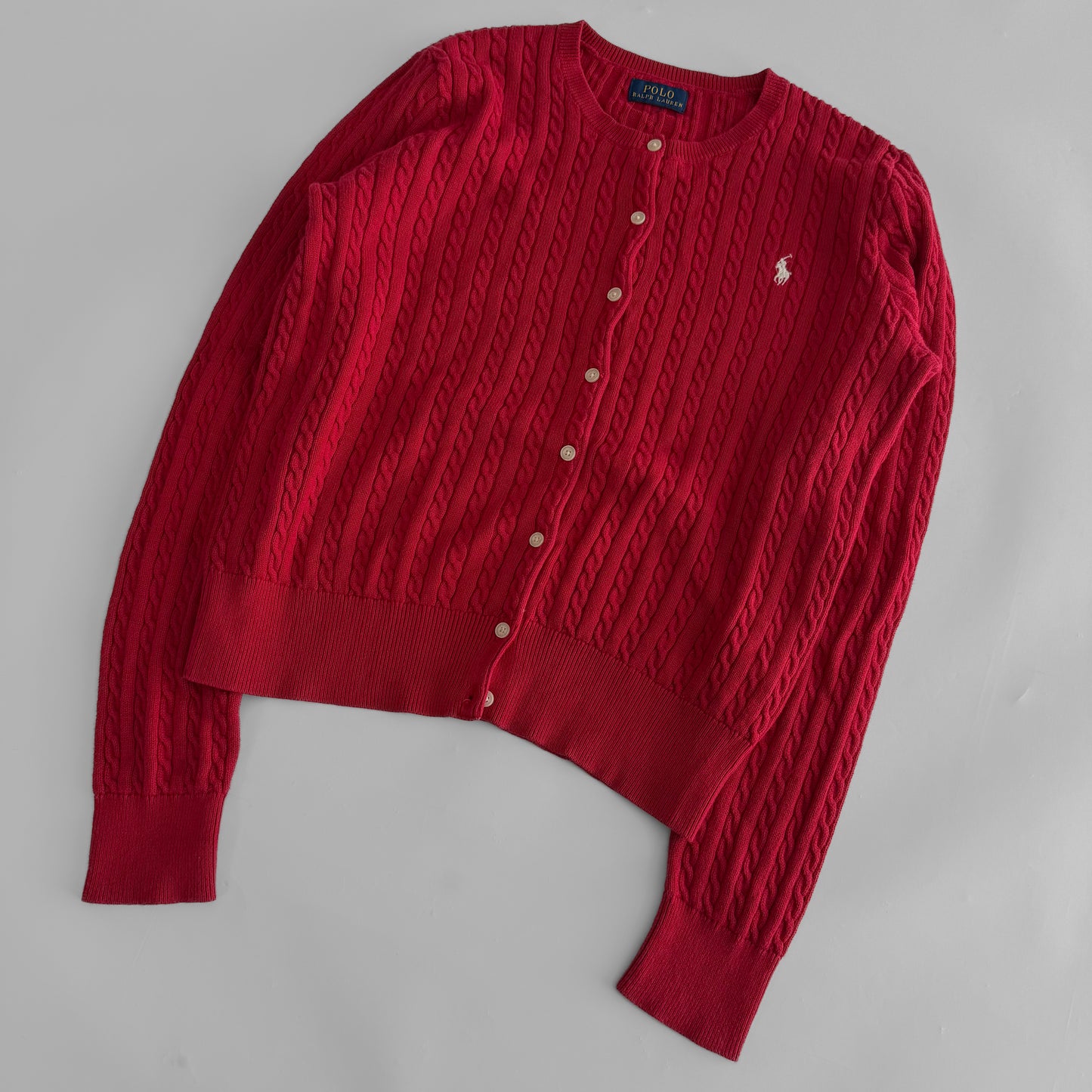 Ralph Lauren Cable Knit Cardigan - XS