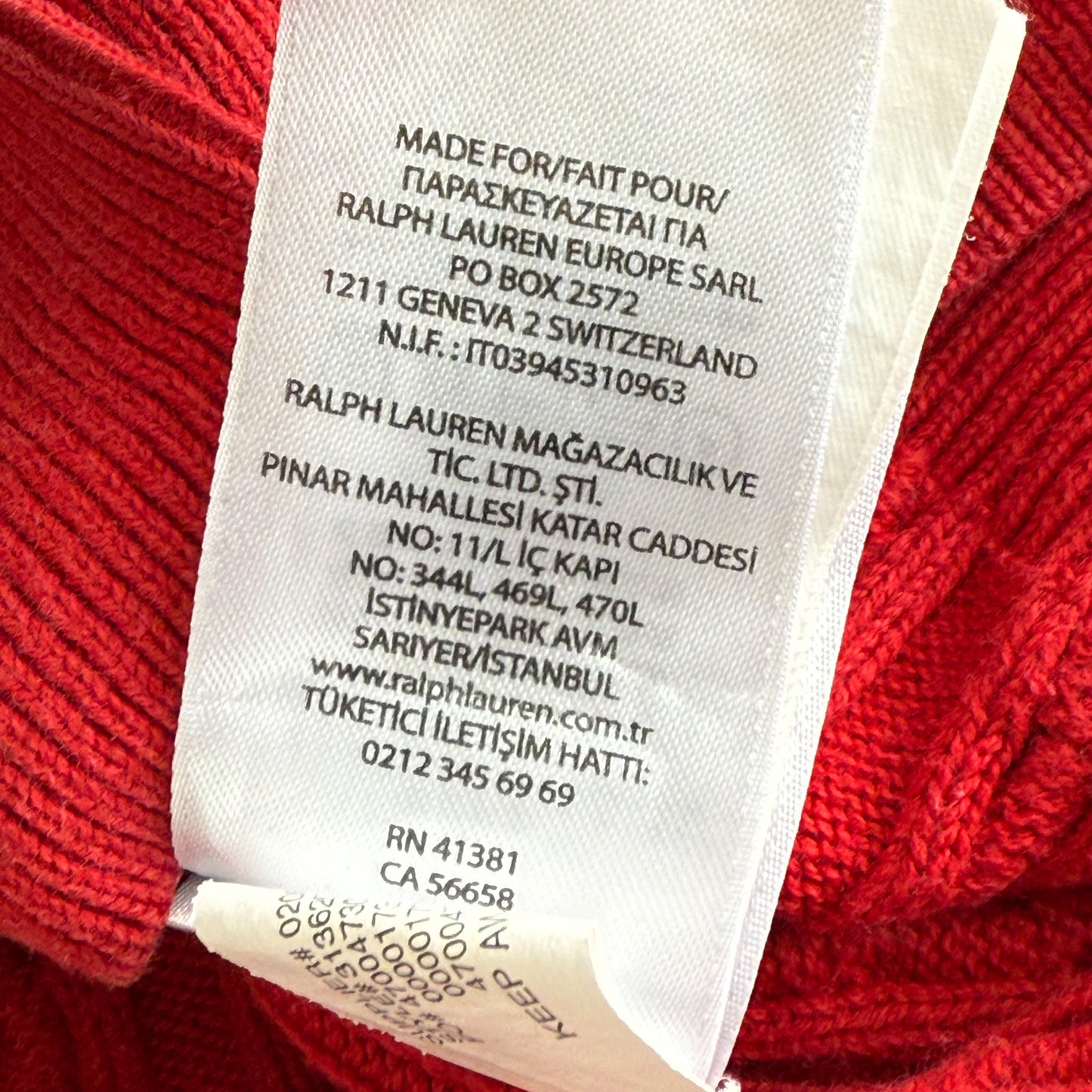 Ralph Lauren Cable Knit Cardigan - XS