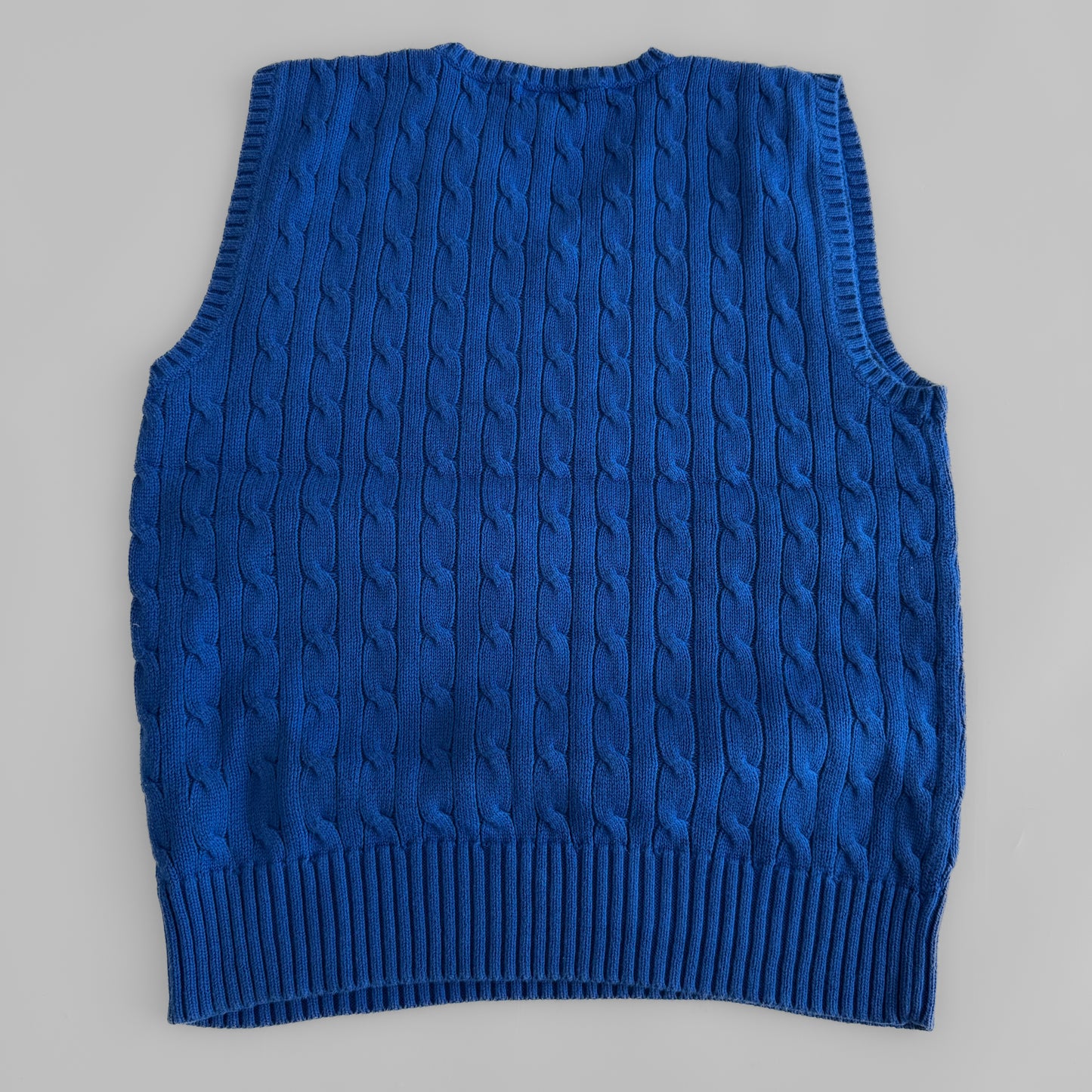 Ralph Lauren Cable Knit Vest - Medium