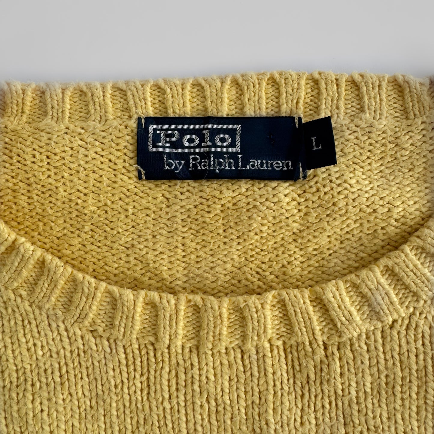 Ralph Lauren Heavy Knit Sweater - Large