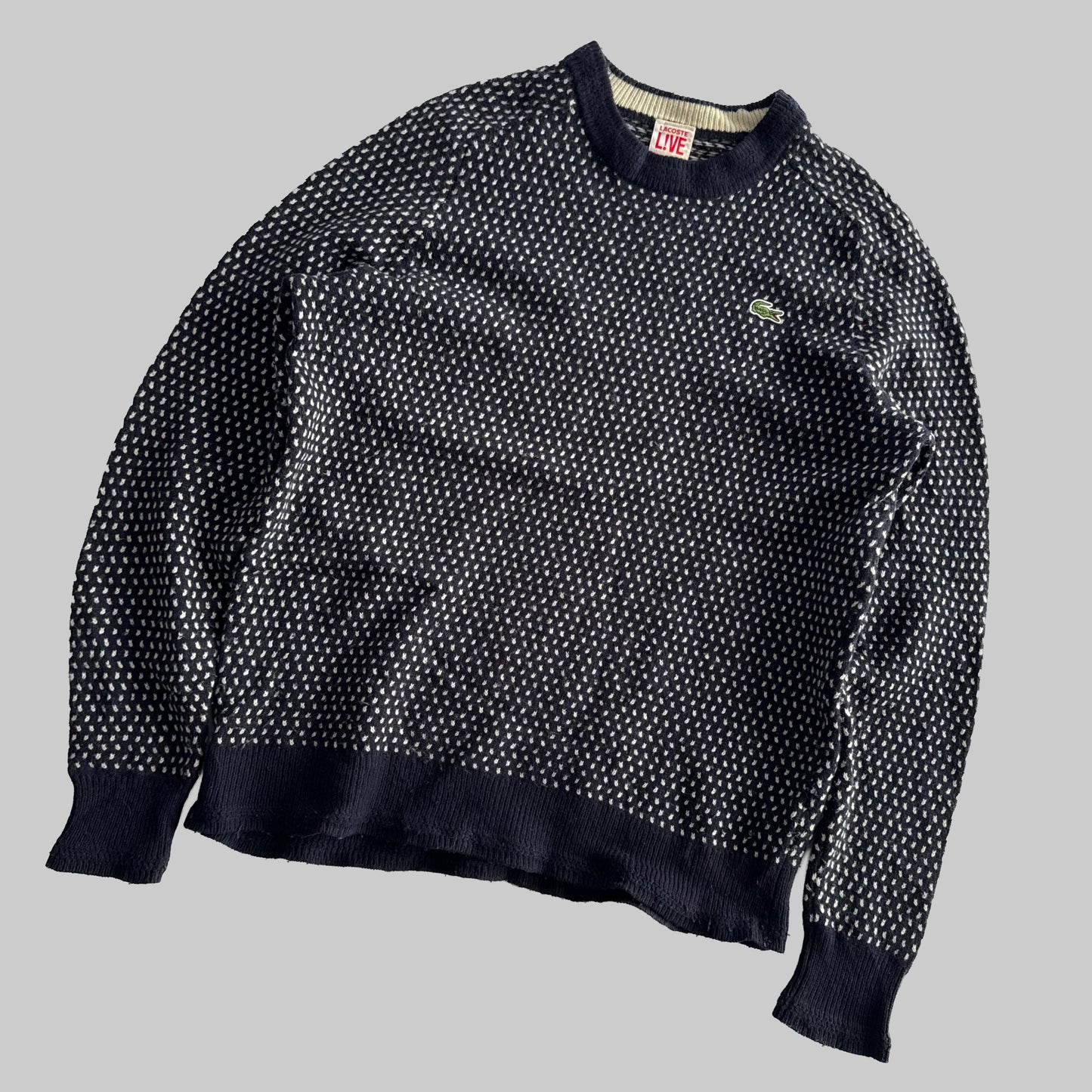 Lacoste Polka Dot Knit - XL