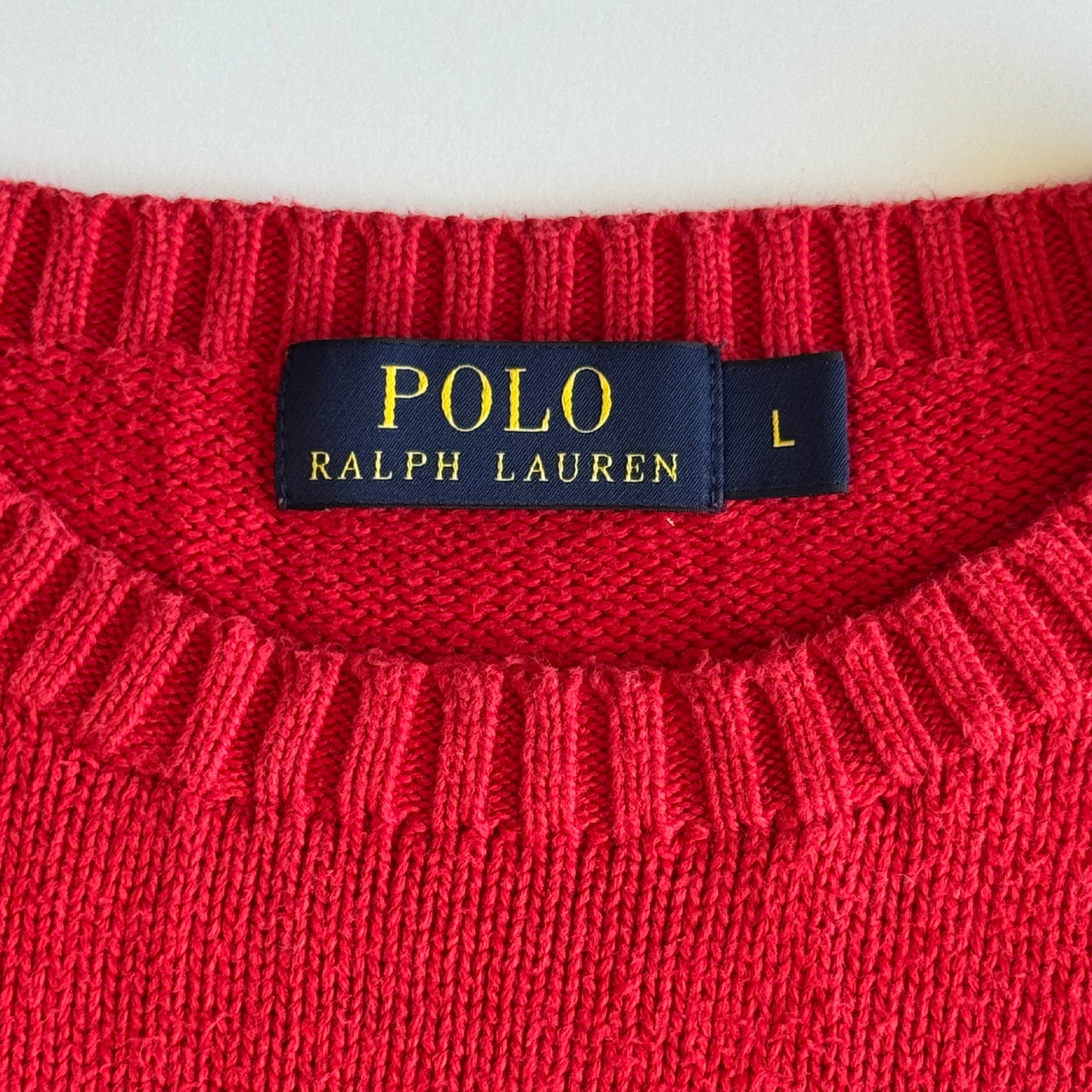 Ralph Lauren Heavy Knit - Large