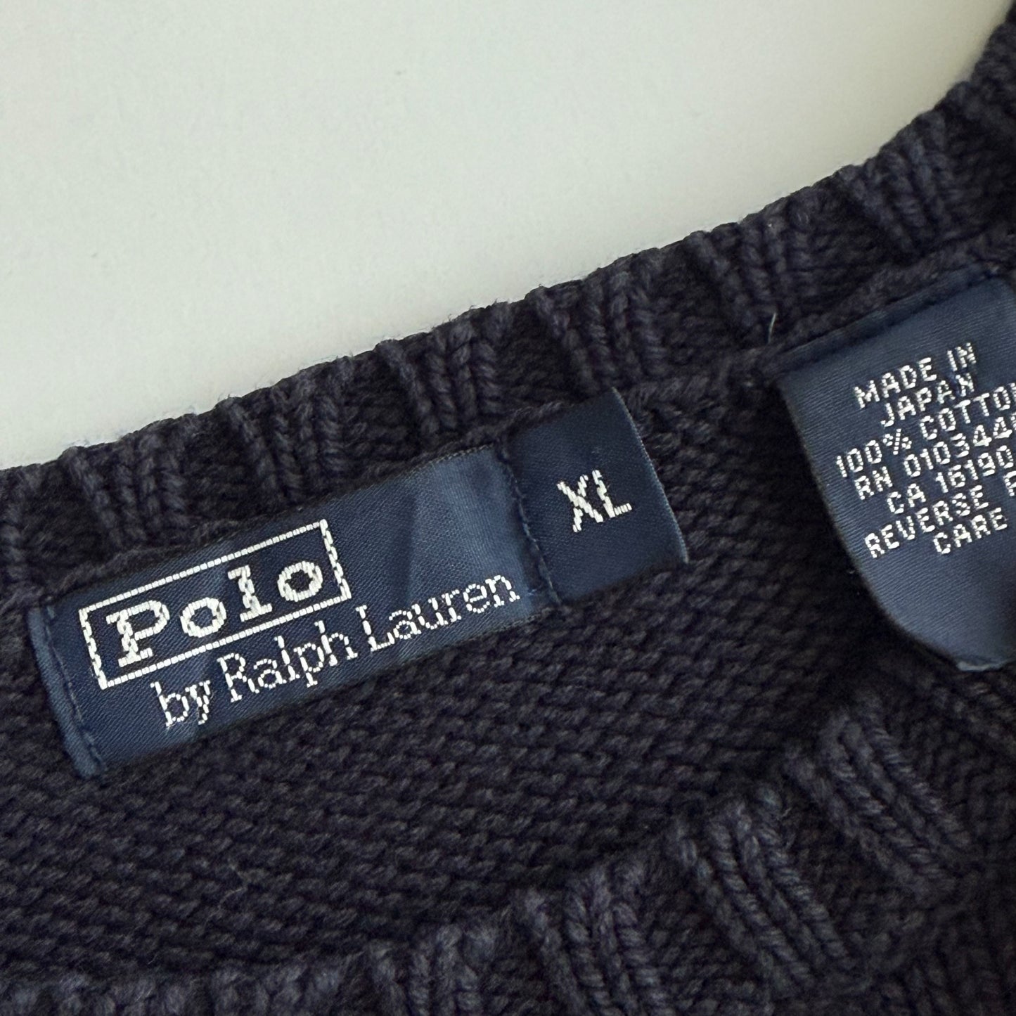 Ralph Lauren Striped Heavy Knit - XL