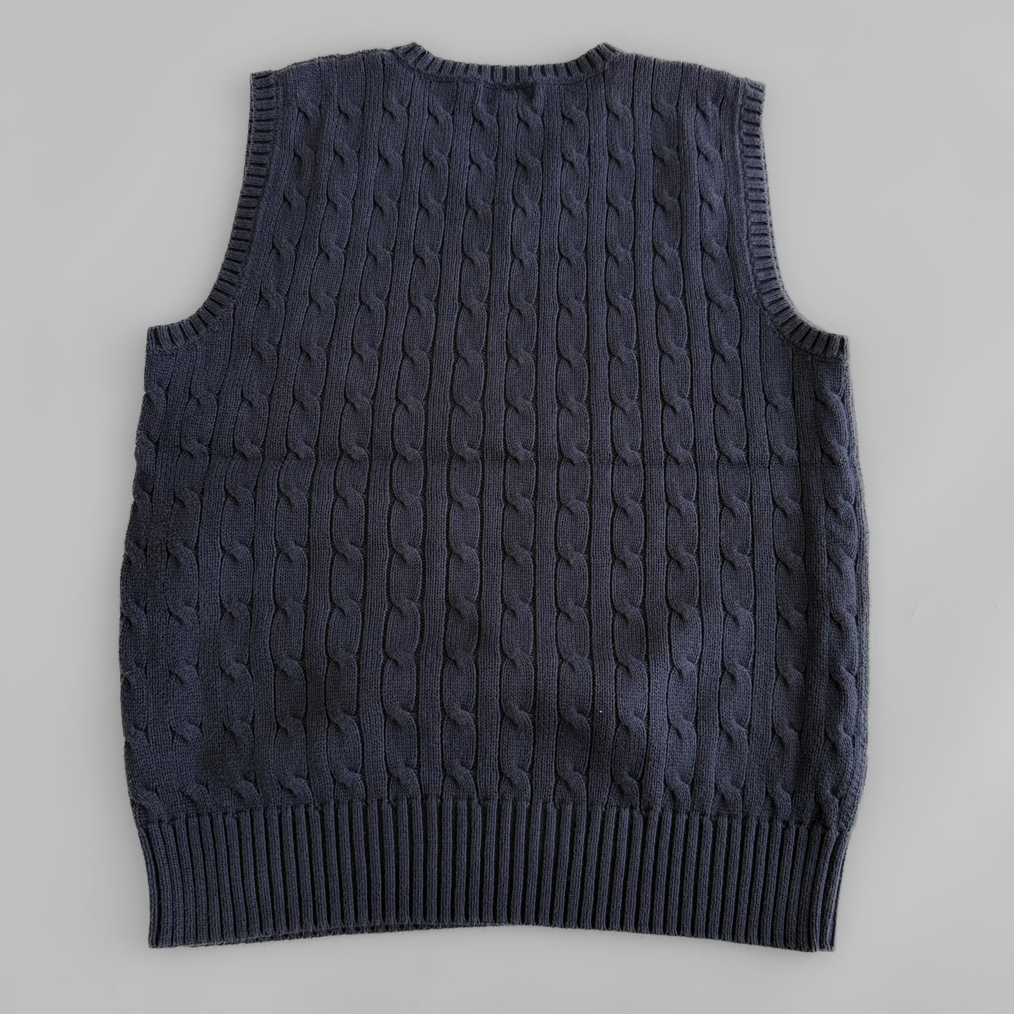 Ralph Lauren Cable Knit Vest - Small