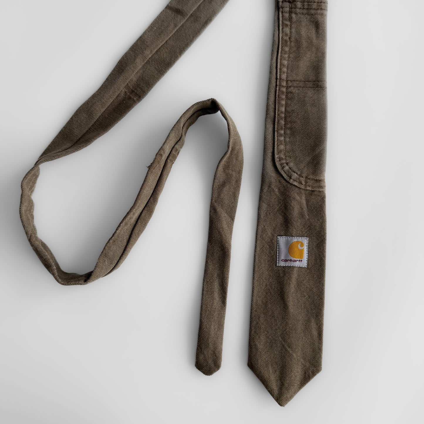 Reworked Carhartt Tie - Brown