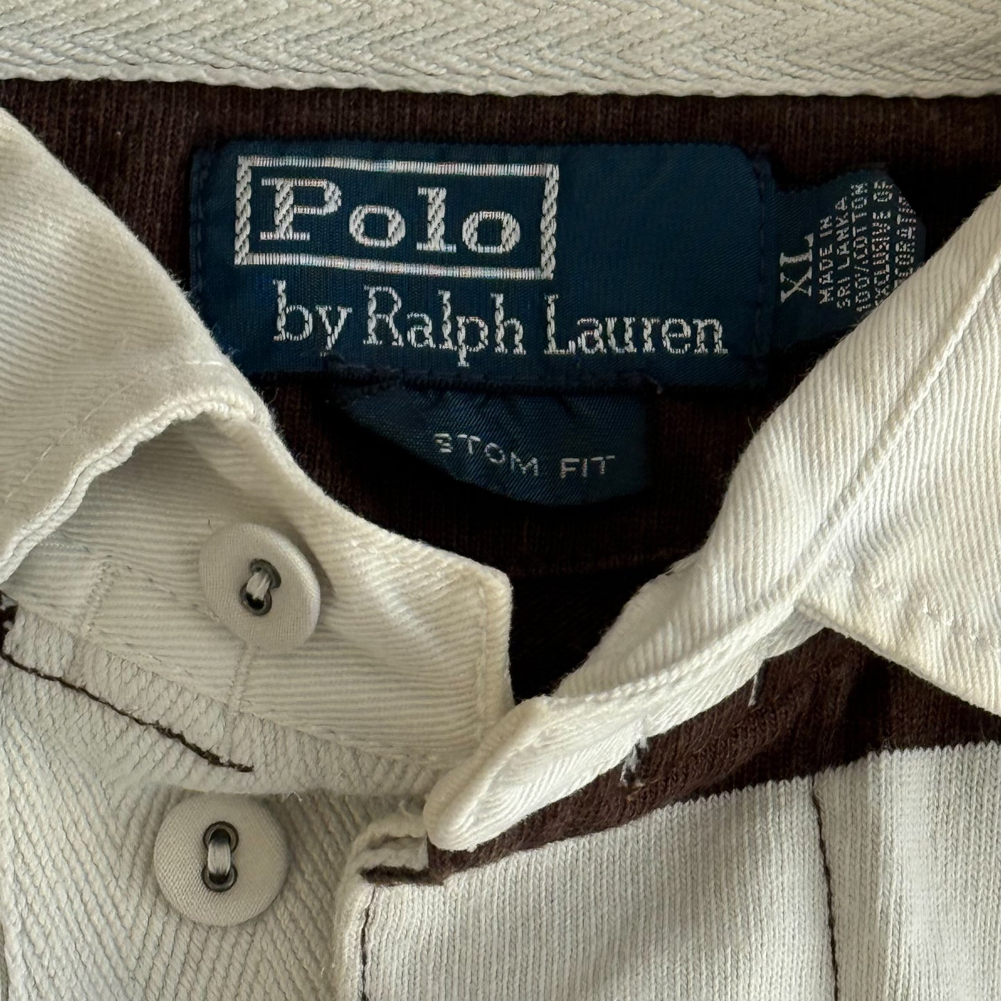 Ralph Lauren Striped Rugby Shirt - XL