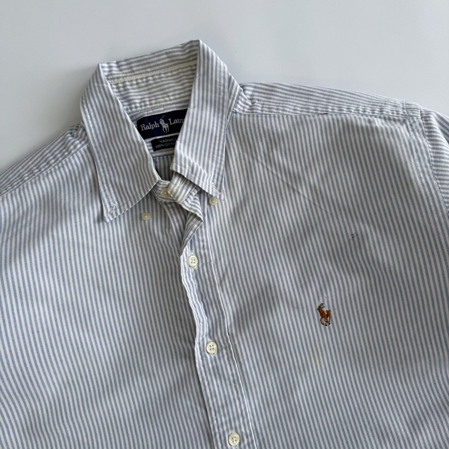 Ralph Lauren Striped Button Up Shirt - XXL