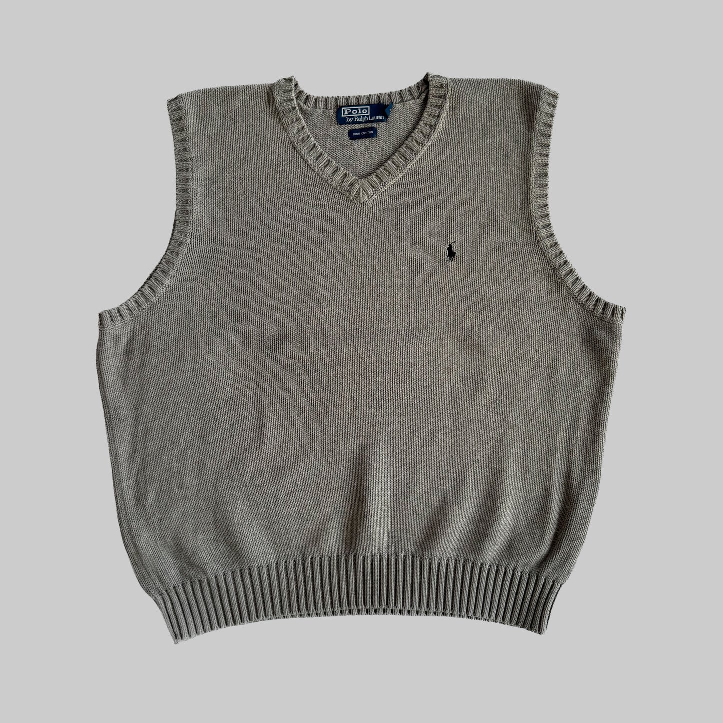 Ralph Lauren Heavy Knit Vest - XXL