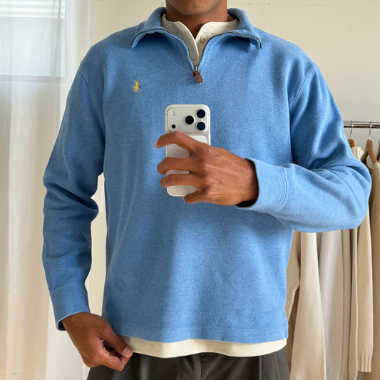 90s Ralph Lauren Quarter Zip - Large