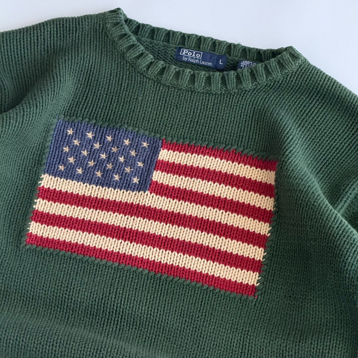 Ralph Lauren Flag Knit - Large