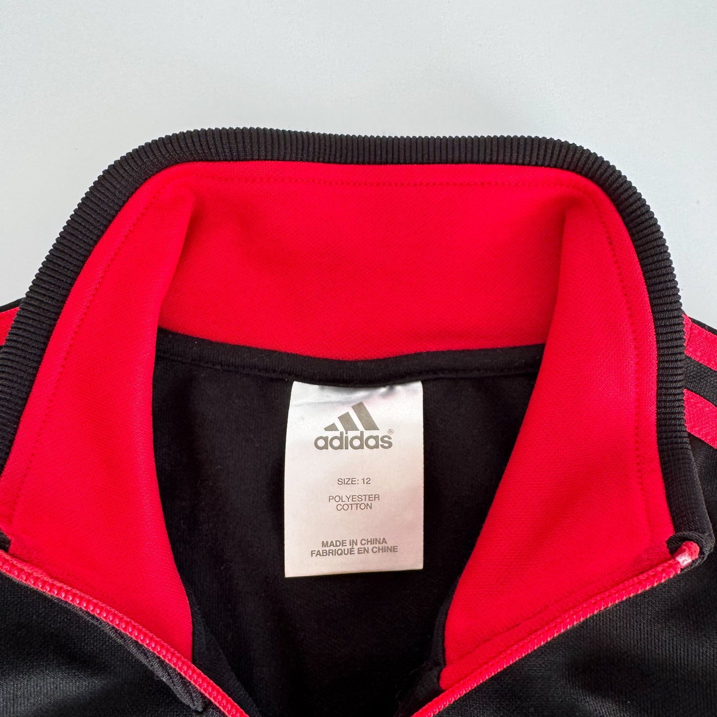 Adidas Three Stripe Track Jacket - Small