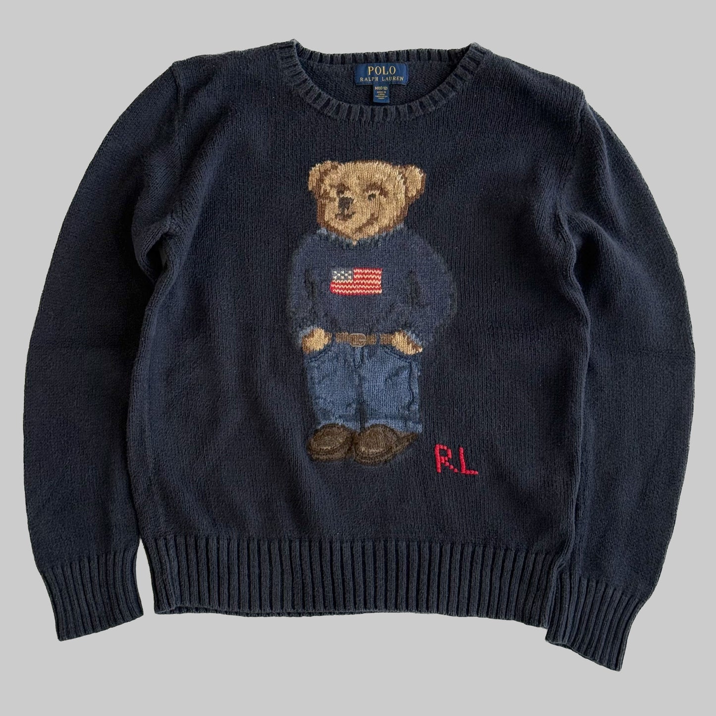Ralph Lauren Bear Knit - Small