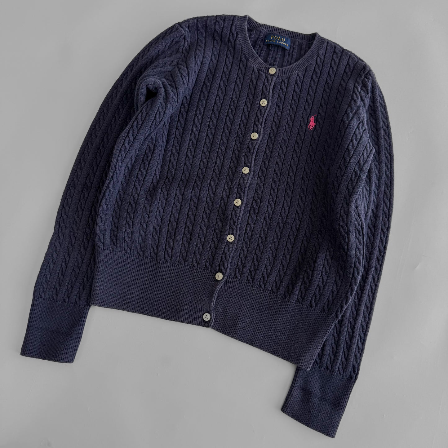 Ralph Lauren Cable Knit Cardigan - XS