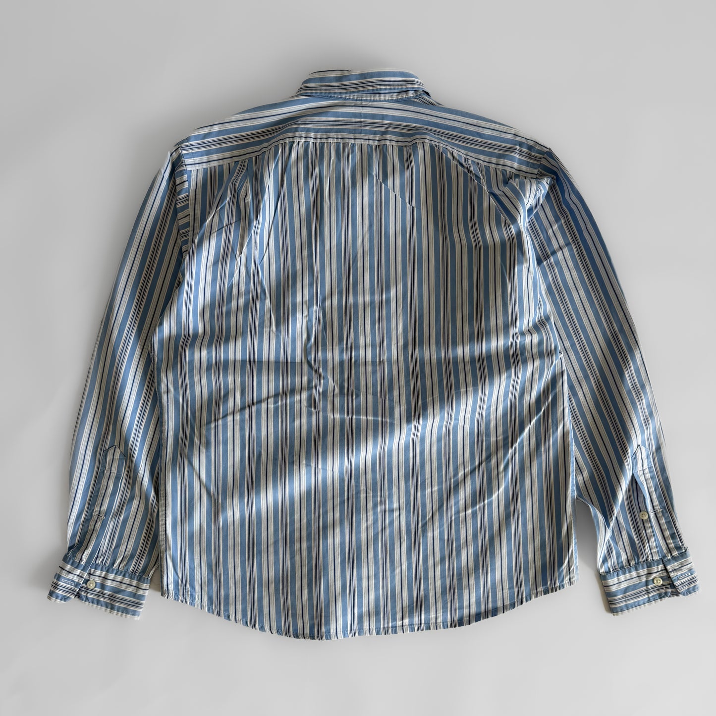 Ralph Lauren Striped Button Up Shirt - Large