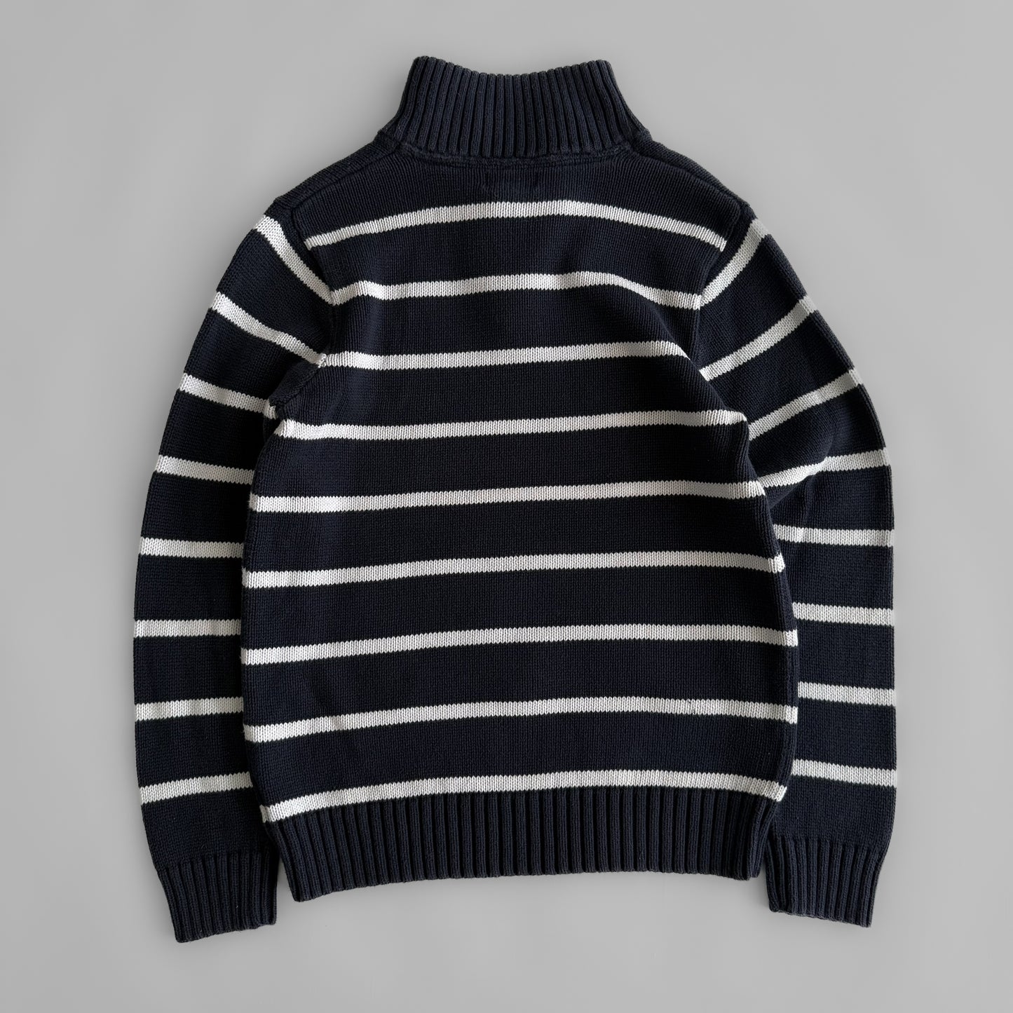 Ralph Lauren Striped Quarter Zip - Small