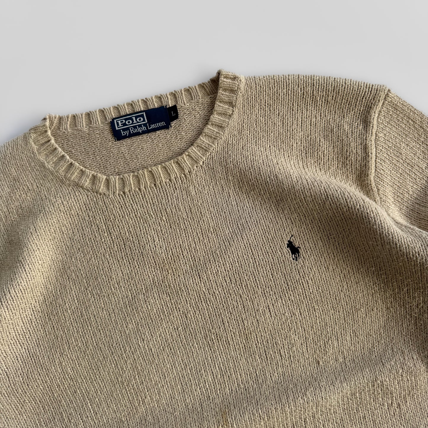 Ralph Lauren Heavy Knit Sweater - Large