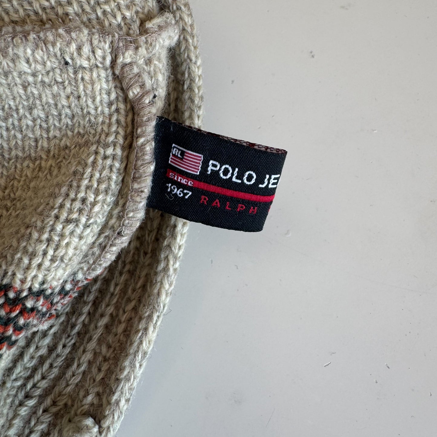 Polo Jeans Co Knitted Bucket Hat