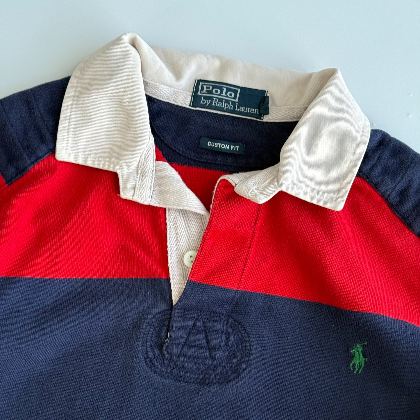 Ralph Lauren Striped Rugby Shirt - Medium