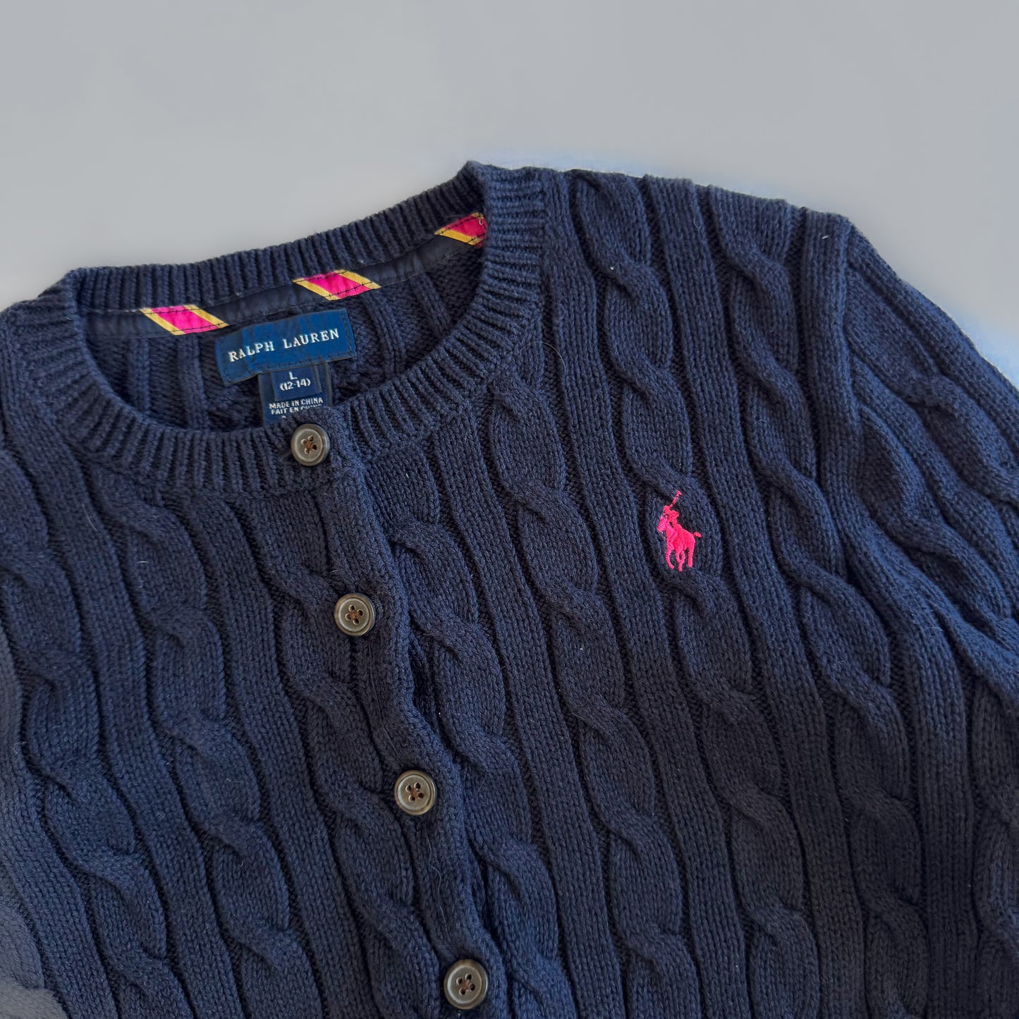Ralph Lauren Cable Knit Cardigan - XXS
