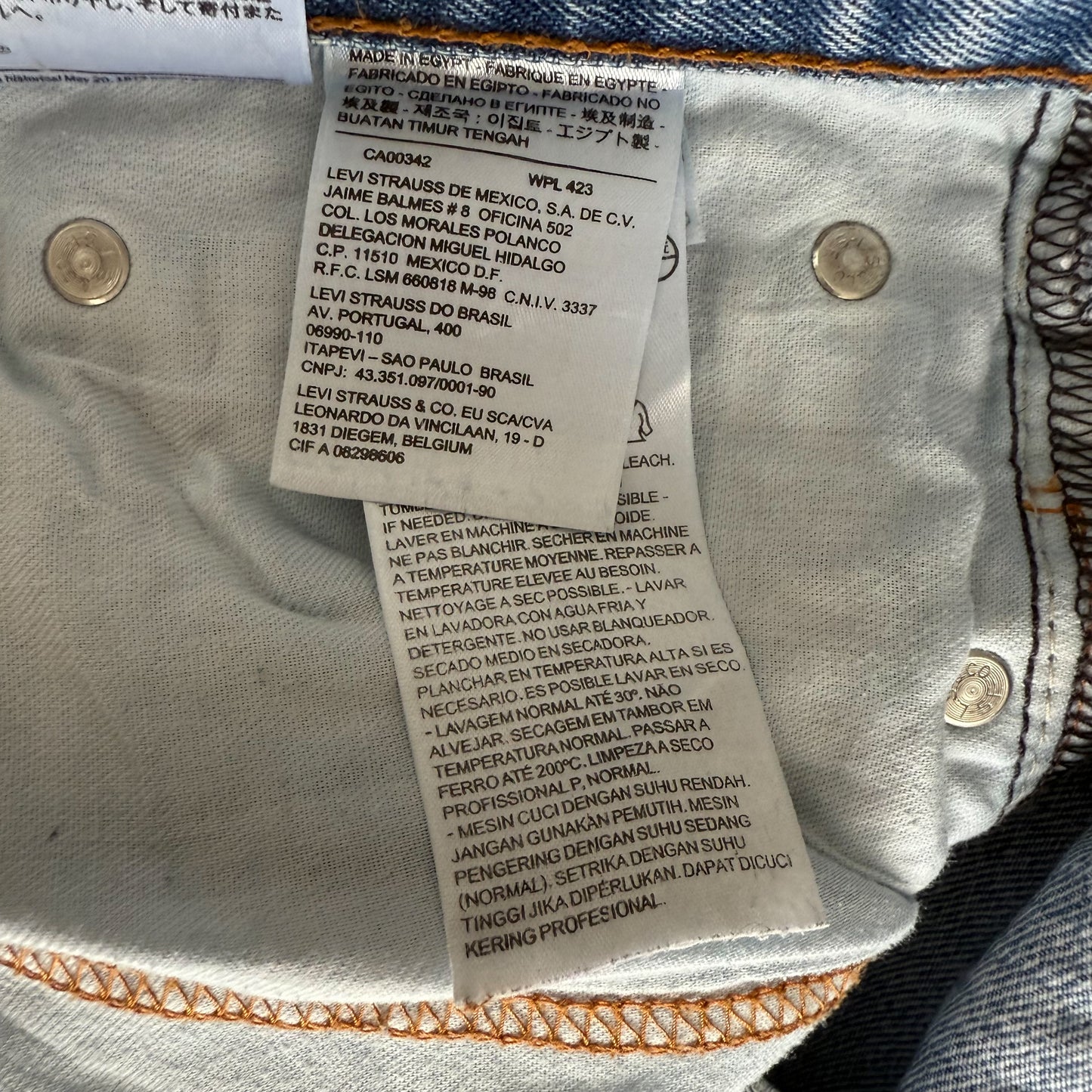 Levis 505 Baggy Jeans - 36 X 29