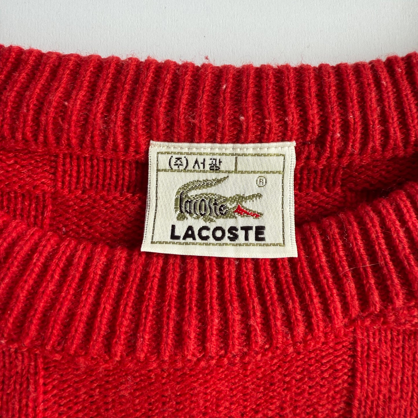 Lacoste Heavy Knit - XL