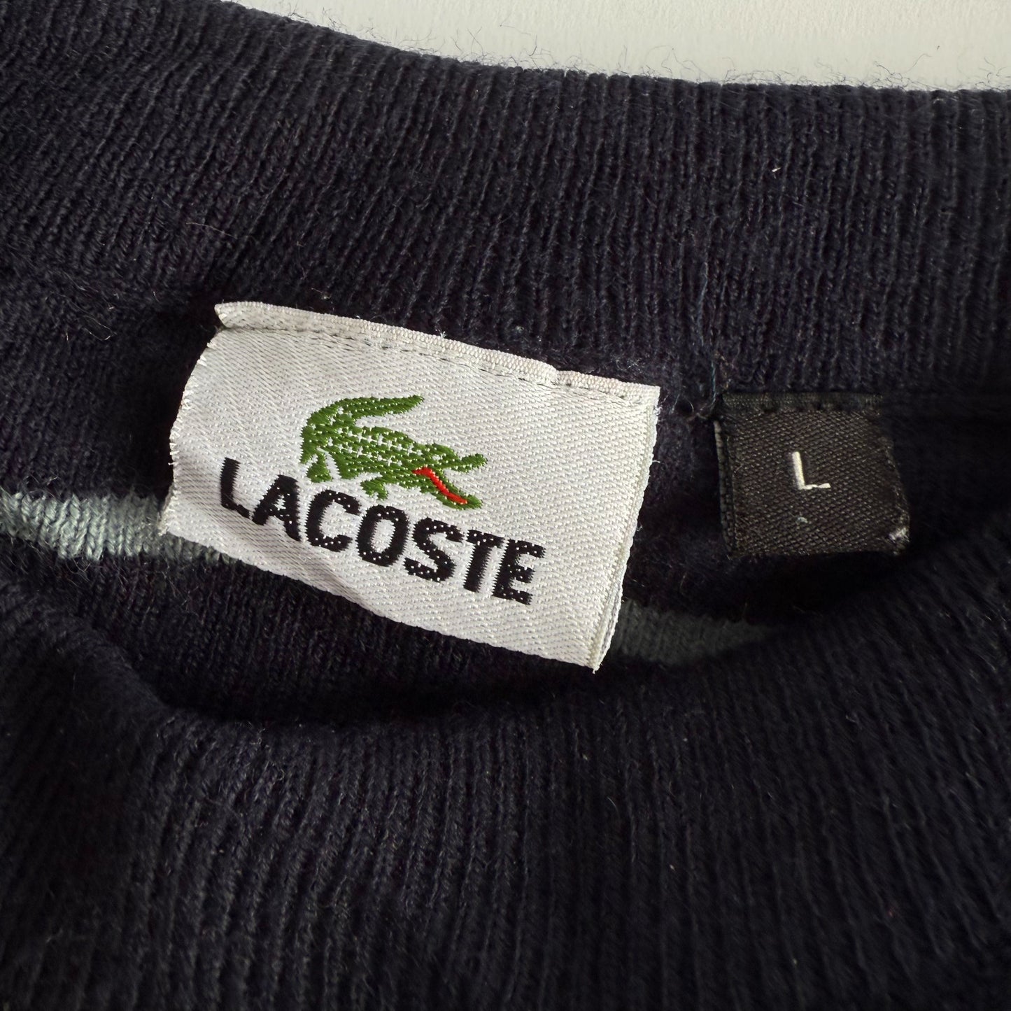 Lacoste Striped Knit - Large
