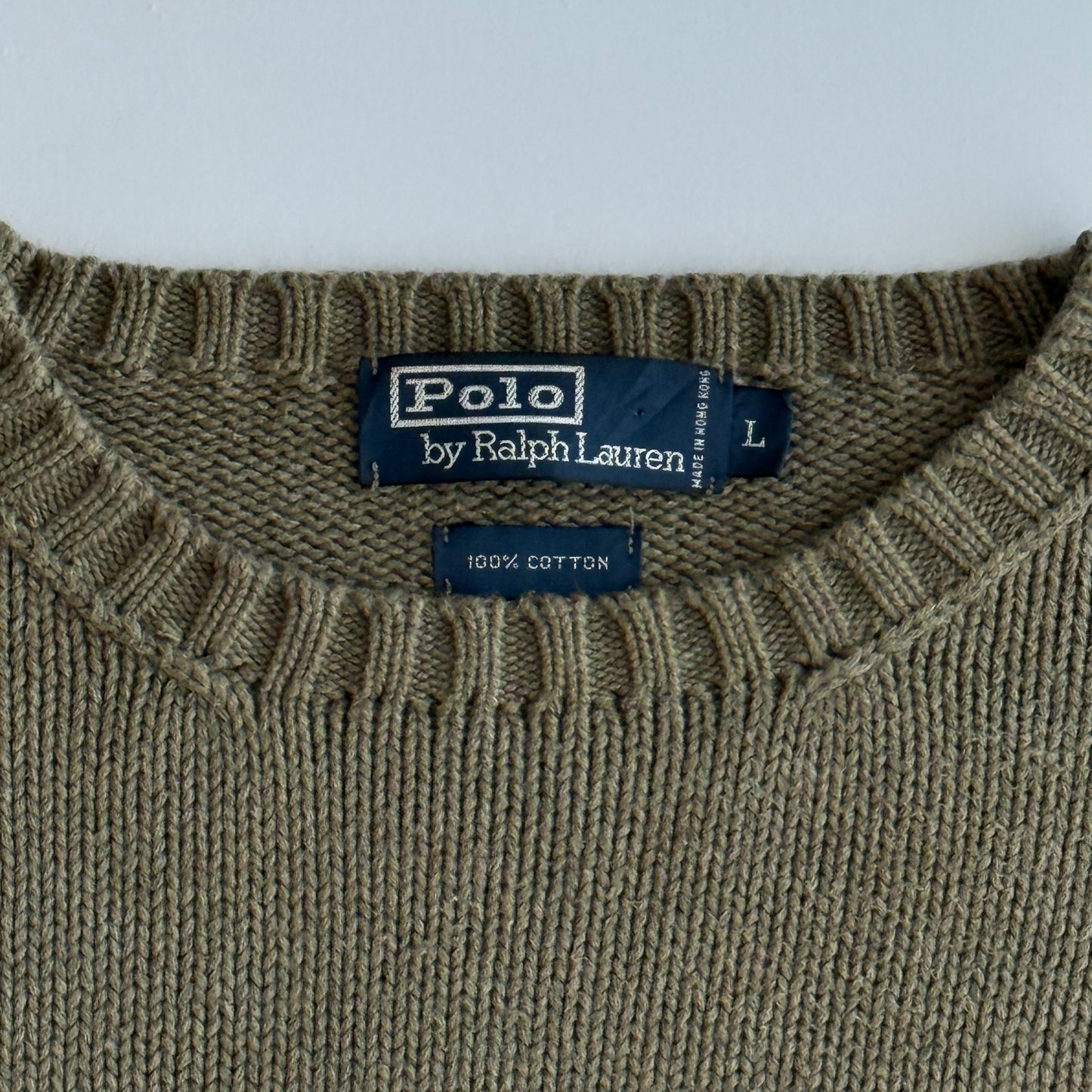 Ralph Lauren Heavy Knit - Large