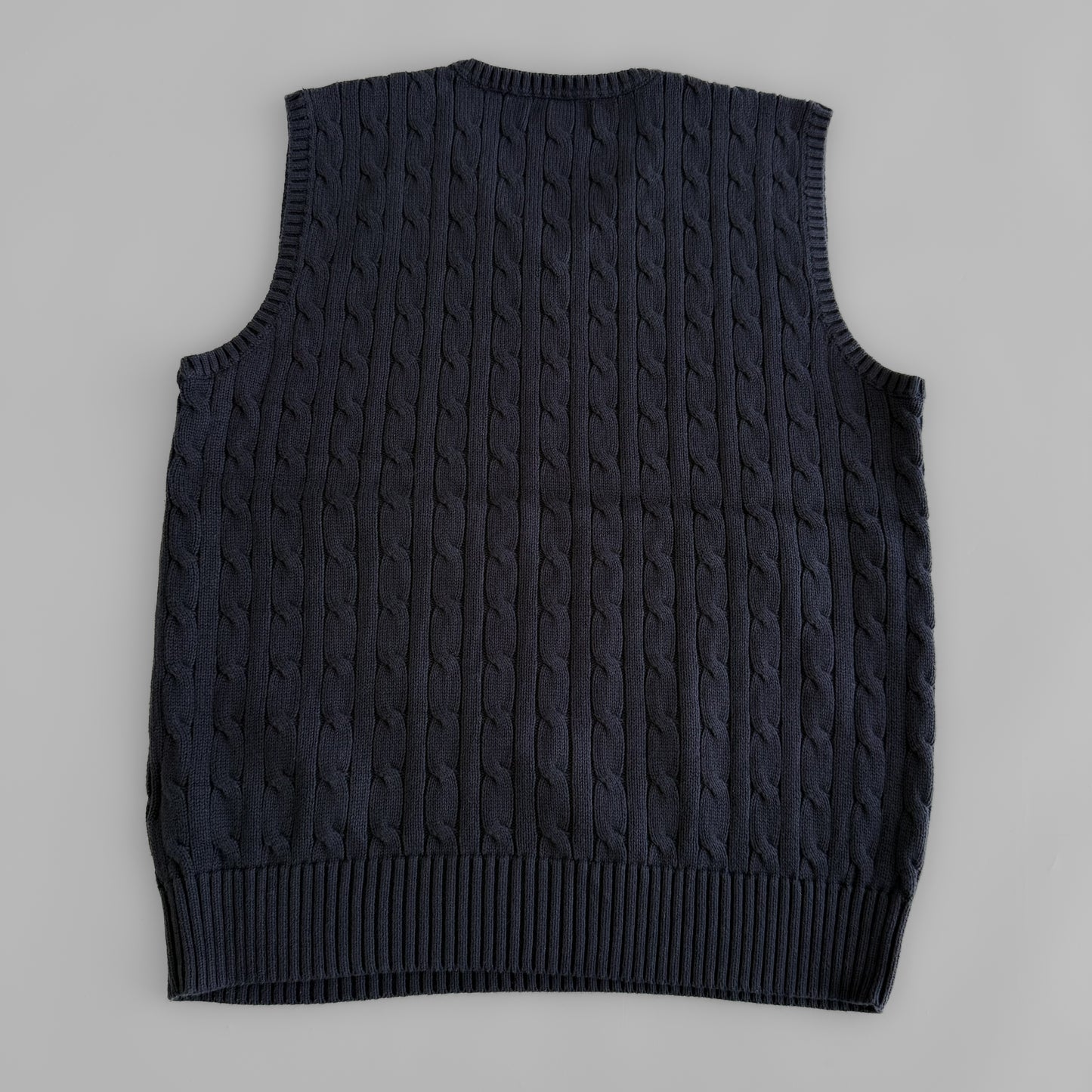 Ralph Lauren Cable Knit Vest - Large
