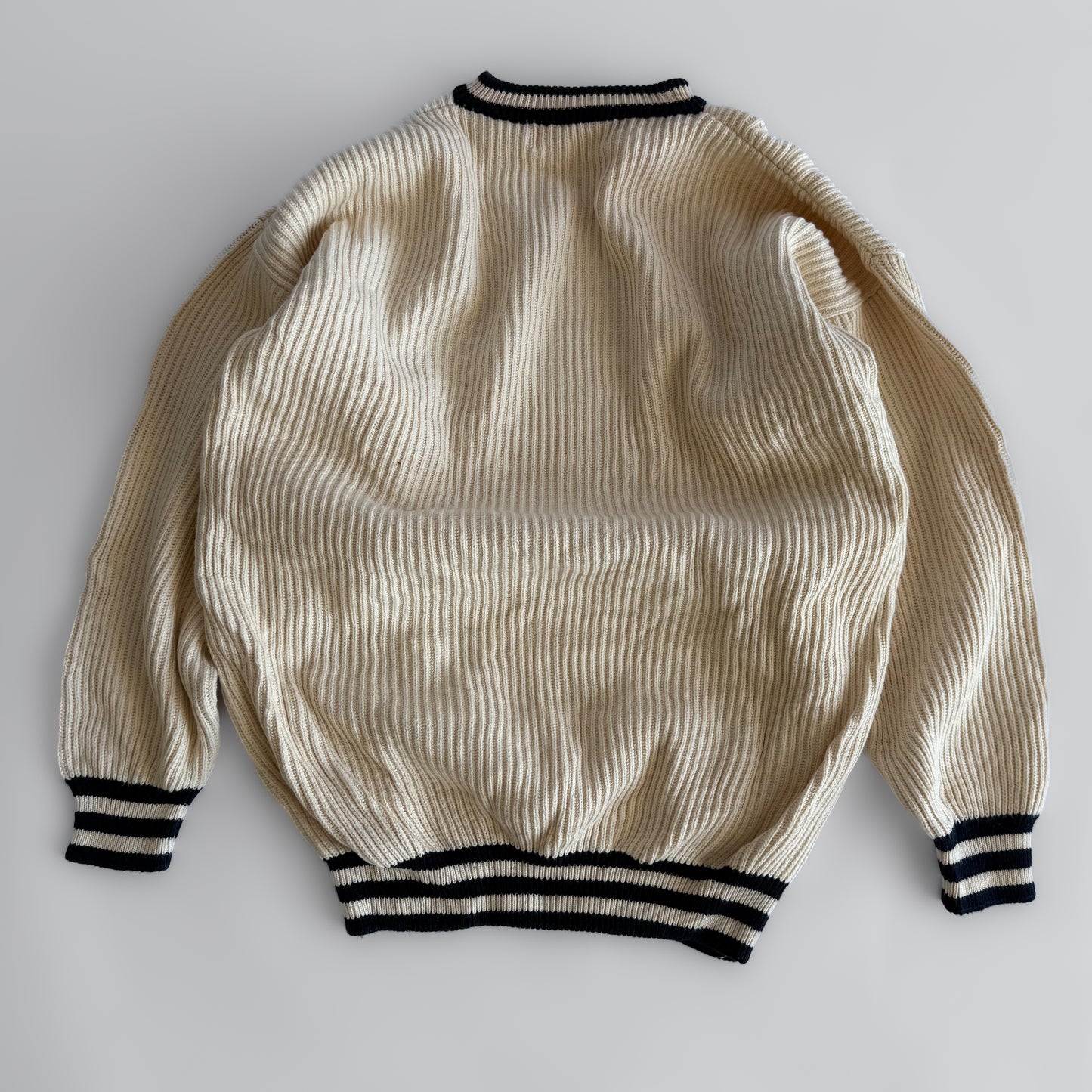 Burberry Ribbed Sweatshirt - Large
