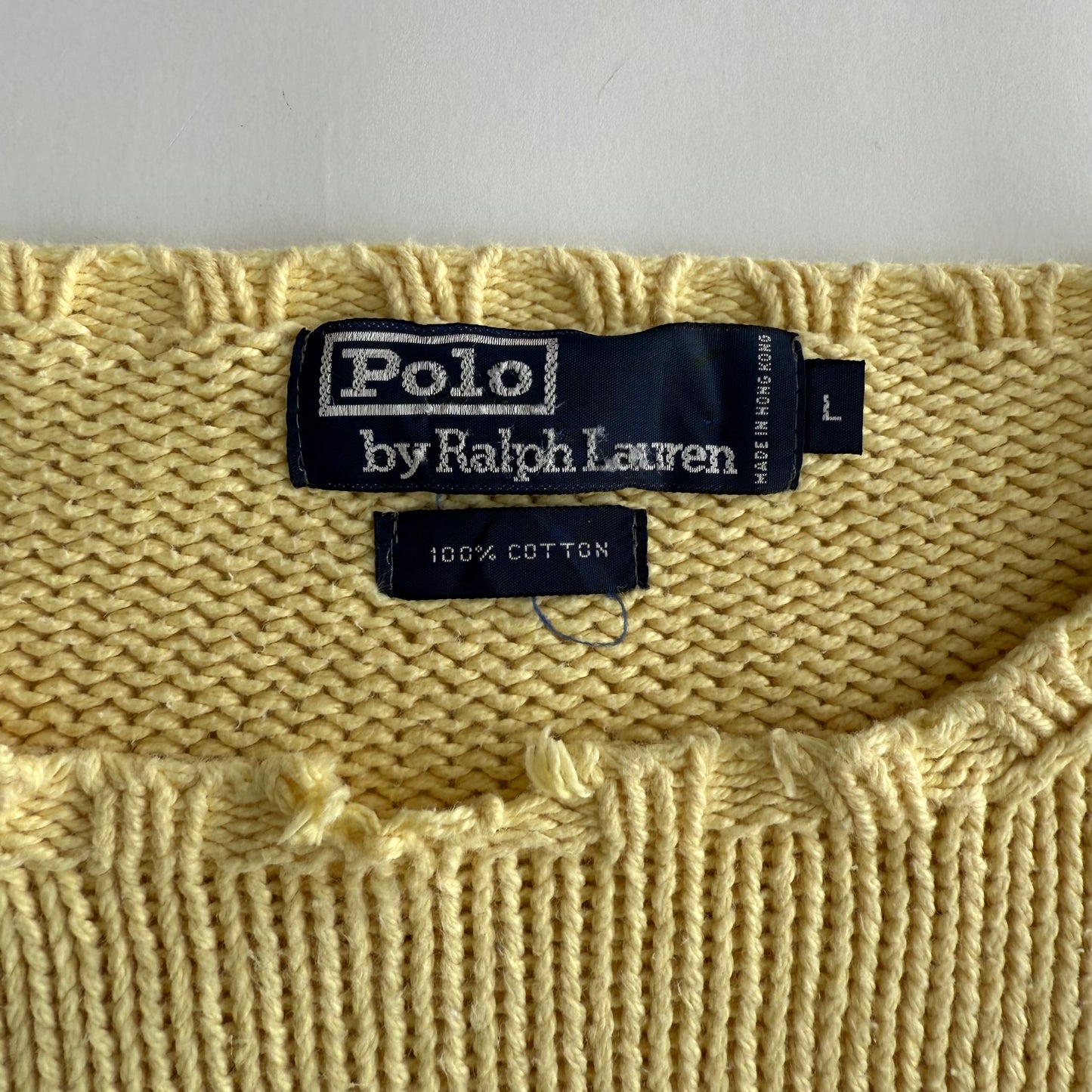 Ralph Lauren Heavy Knit - Large