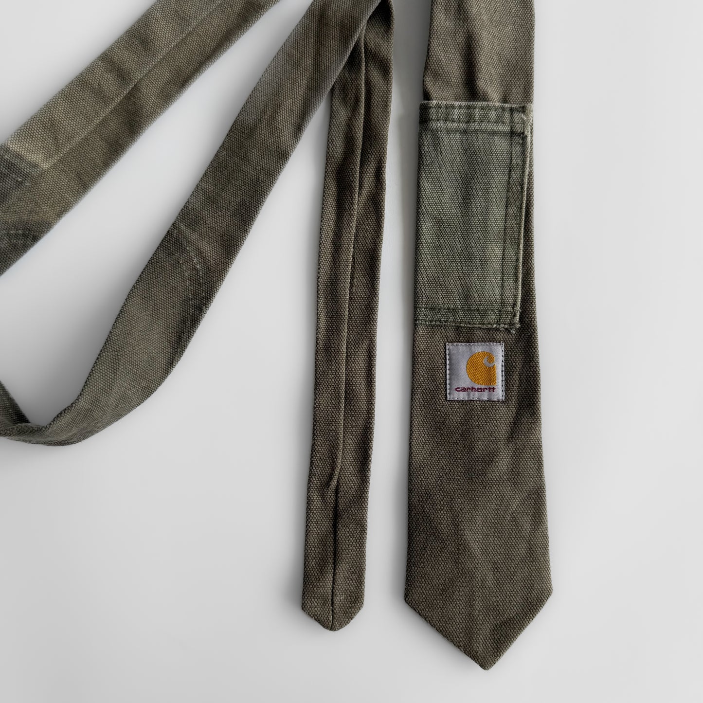 Reworked Carhartt Tie - Green
