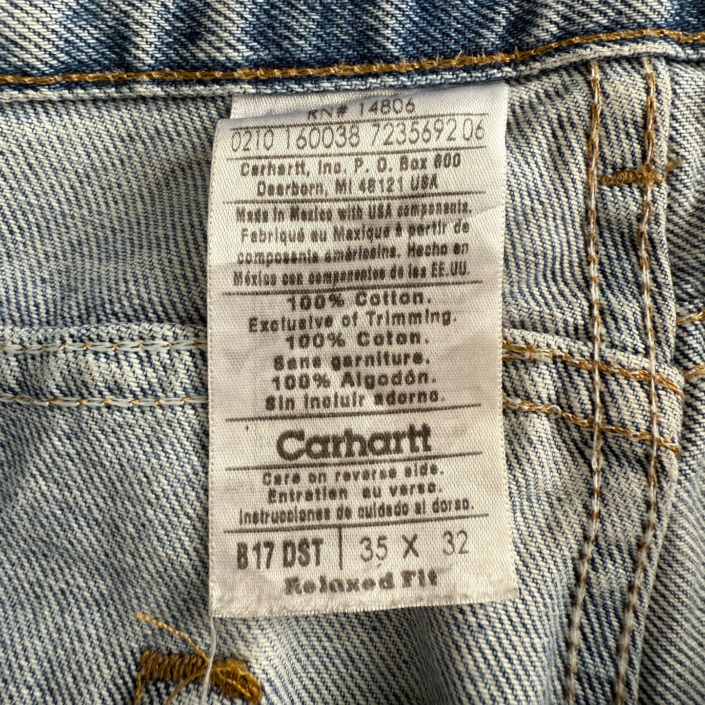 Carhartt Baggy Jeans - 35 X 32