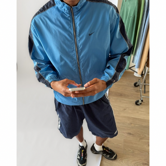 90s Nike Panelled Track Jacket - M