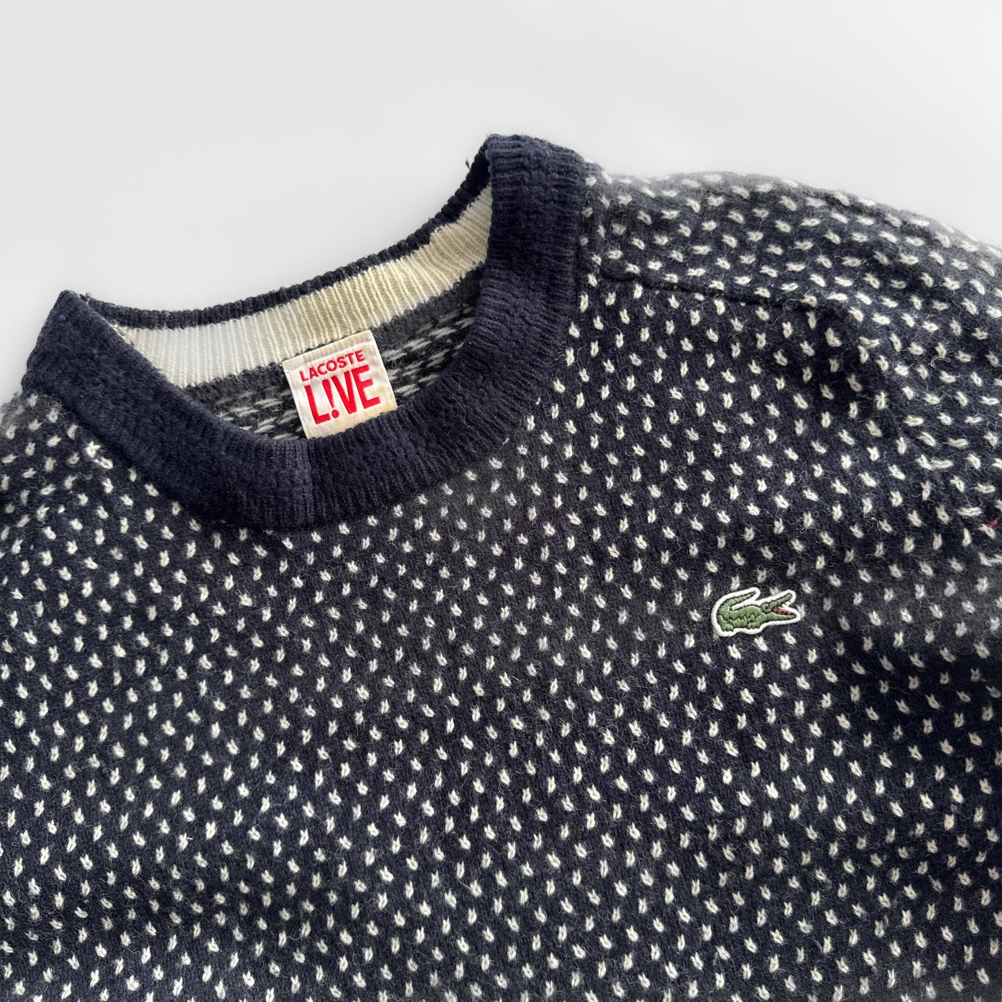 Lacoste Polka Dot Knit - XL