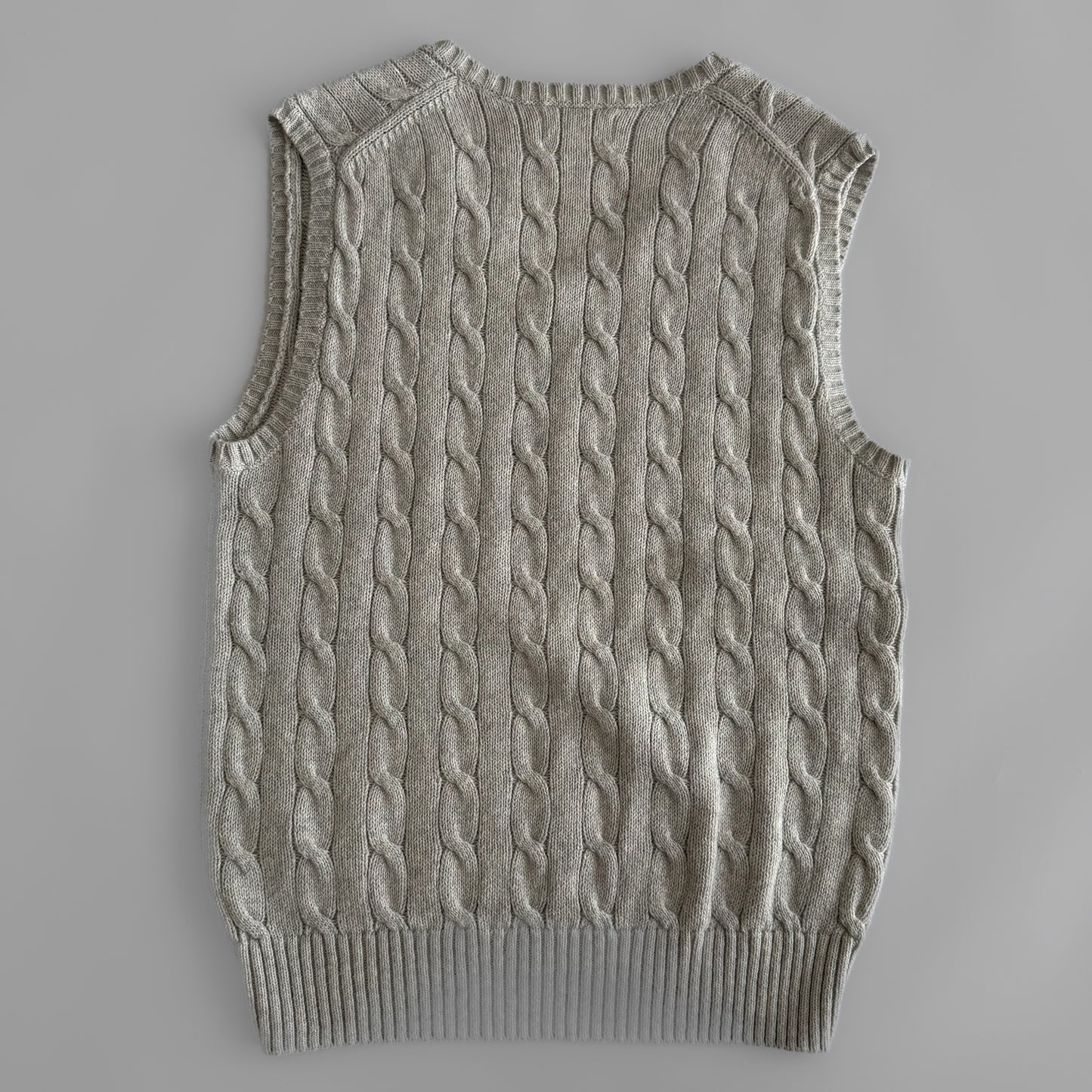 Ralph Lauren Cable Knit Vest - Small