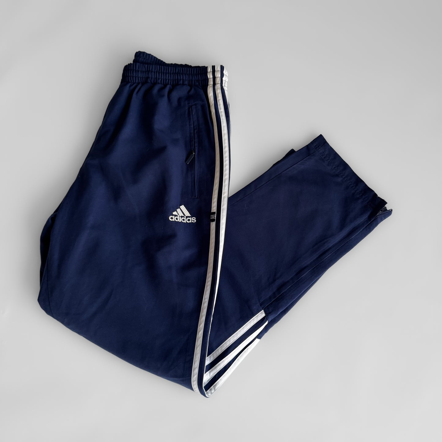00s Adidas Baggy Track Pants - Small