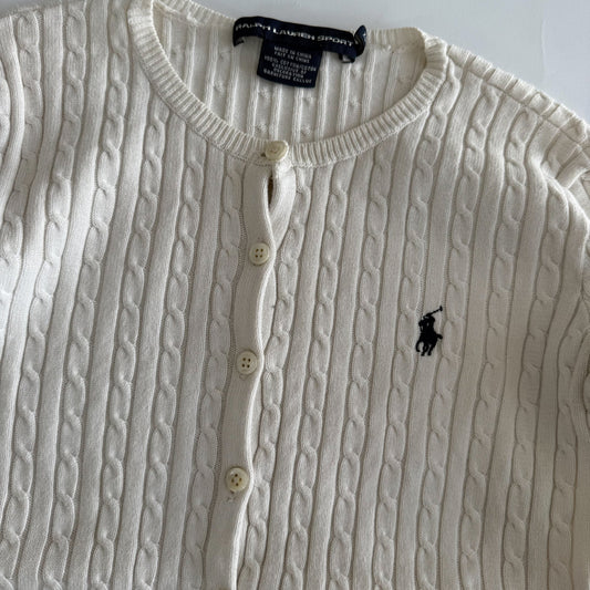 Ralph Lauren Cable Knit Cardigan - XS