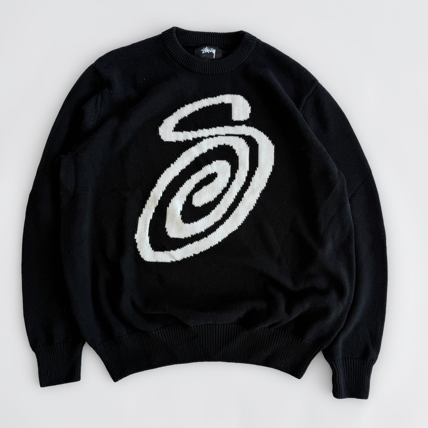 Stussy Swirly S Knit - Large