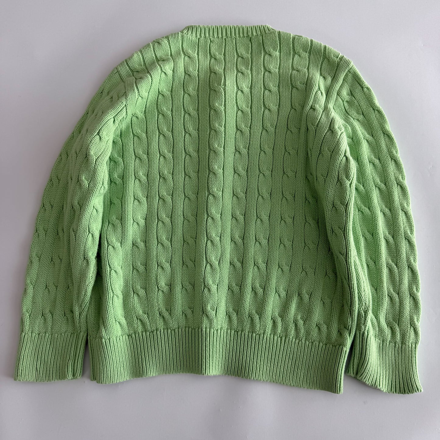 Ralph Lauren Cable Knit Cardigan - Medium