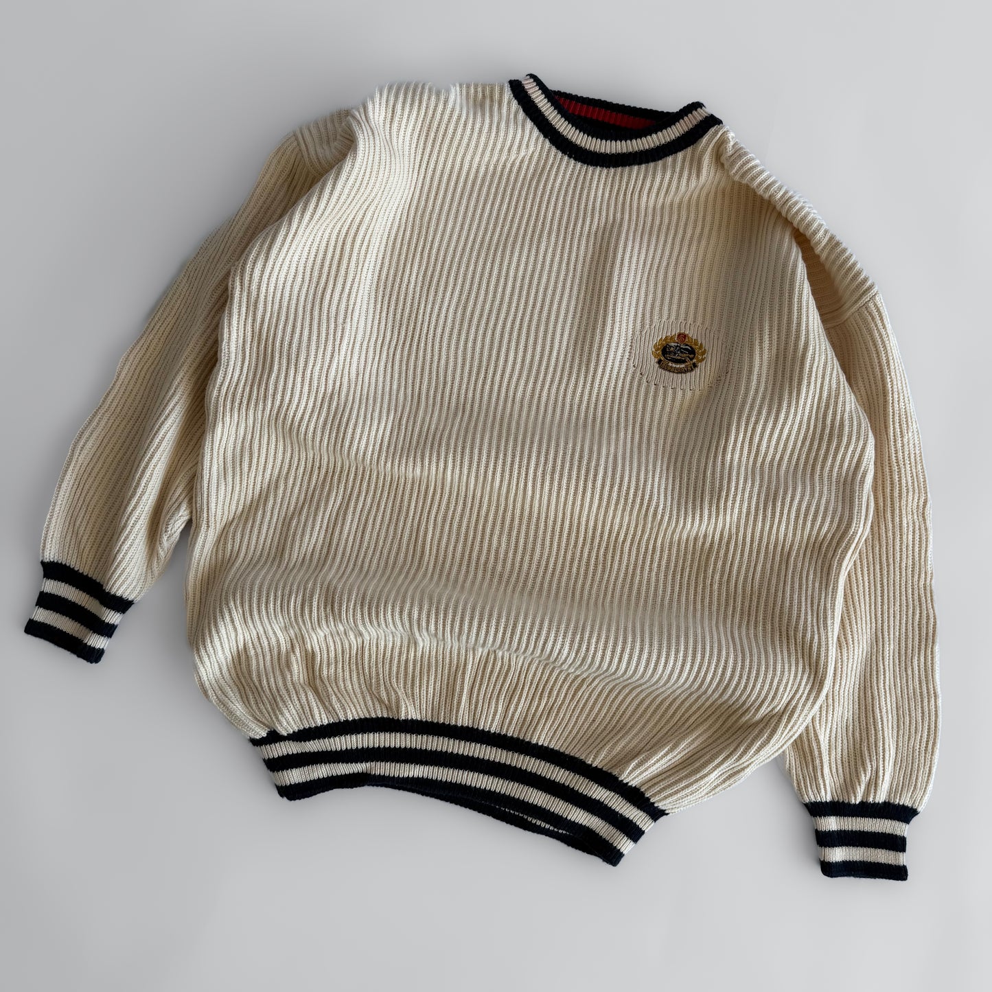 Burberry Ribbed Sweatshirt - Large