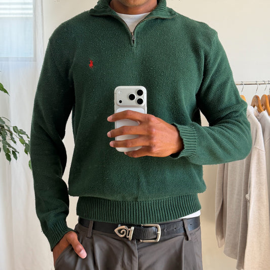 90s Ralph Lauren Quarter Zip - Large