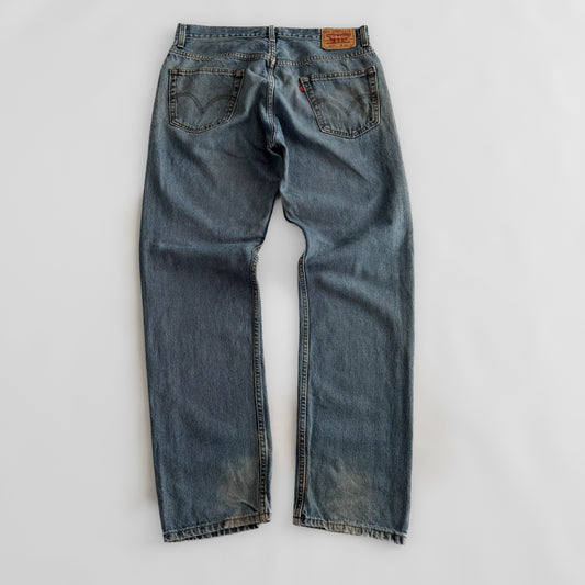 Levis 505 Straight Leg Jeans - 36 X 34