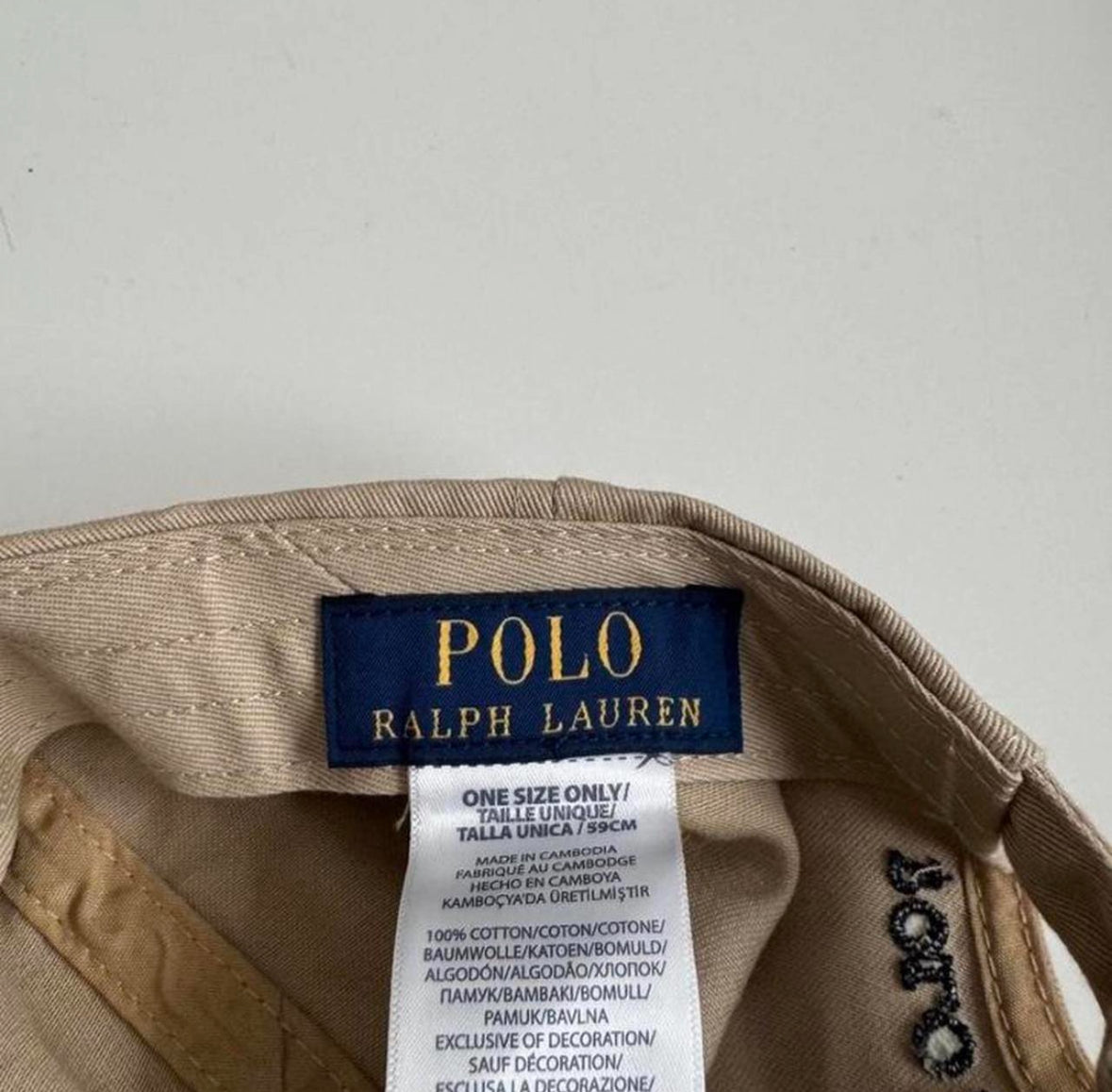 Polo Martini Bear Cap