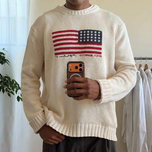 Polo Flag Knit - XL