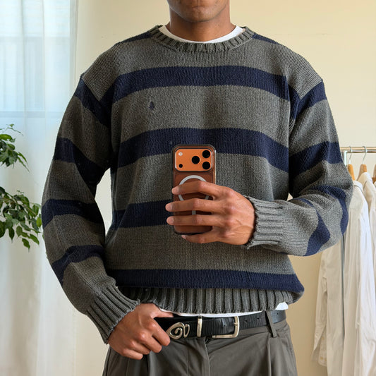 Ralph lauren Striped Knit - Large