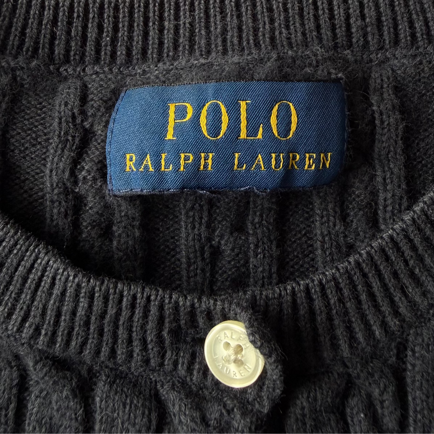 Polo Ralph Lauren Cable Knit Cardigan - S
