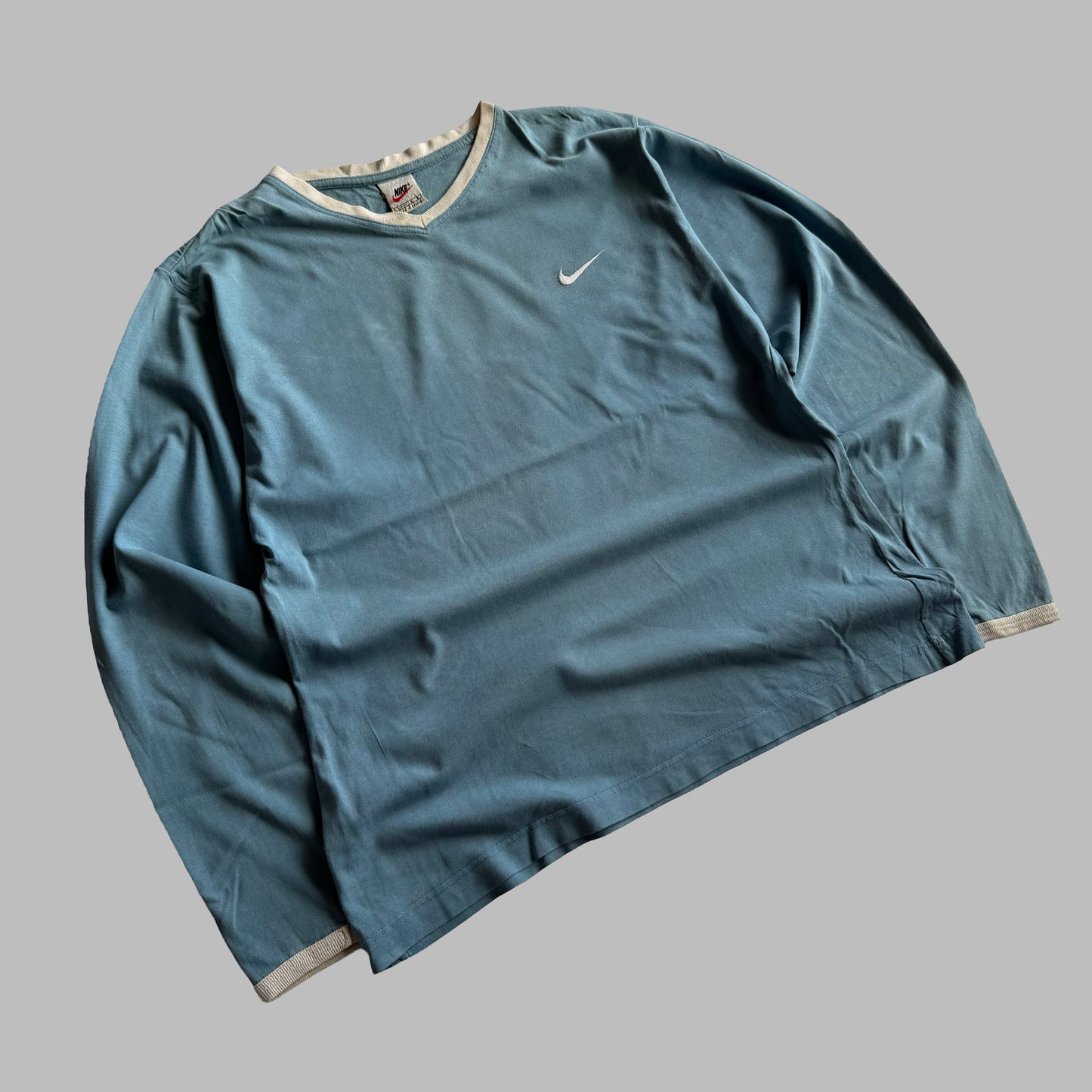 90S Nike Single Swoosh Longsleeve - L