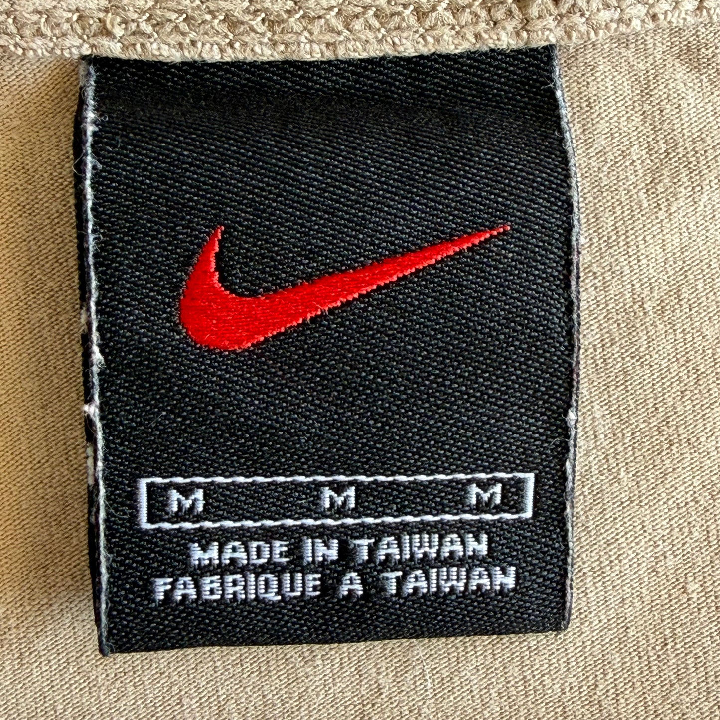 Y2K Nike Striped Cropped Tank - M