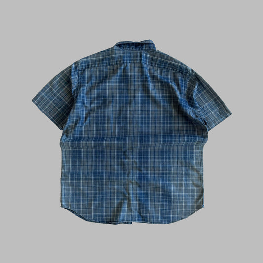 90s Polo Ralph Lauren Checkered Button Up Shirt - L