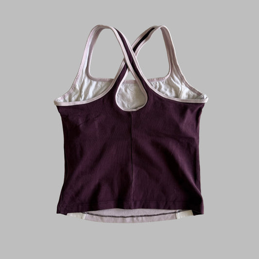 Y2K Nike Cross Back Activewear Tank - S/M